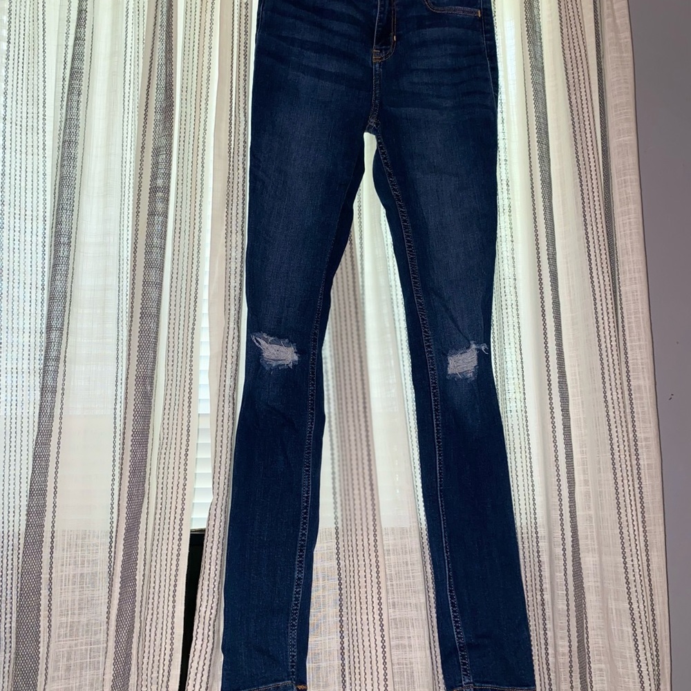 Hollister blue jeans